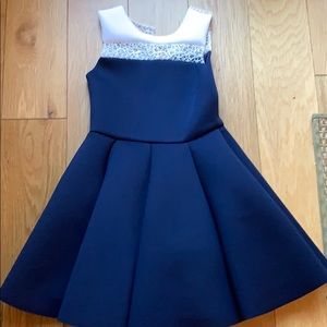Beautiful navy blue party dress